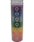 7 Chakra jar candle