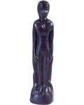 8" Black Male candle