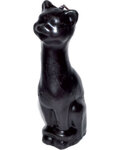 5 1/2" Black Cat candle