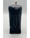 6 1/2" Black Female Gender candle