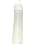 6 1/2" White Male Gender candle