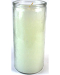 White 14-day jar candle