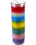7 Color 7-day jar candle