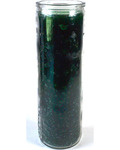 Green 7-day jar candle