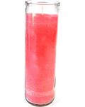 Pink 7-day jar candle