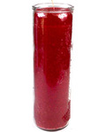 Red 7-day jar candle