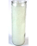 White 7-day jar candle
