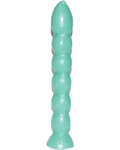 9 1/2" Green 7 Knob candle