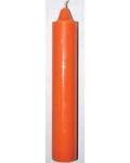 9" Orange pillar candle