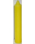 Yellow Pillar Candle 9"