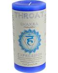 Throat Chakra Pillar Candle