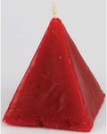 Red Cinnamon Pyramid Candle