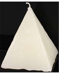 White Strawberry Pyramid Candle