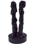 8" Black Separation candle