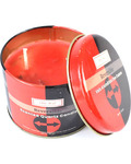 Reversible quartz tin candle