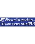 Minds Are Like Parachutes