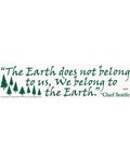 The Earth Does Not Belong