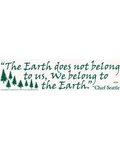 The Earth Does Not Belong