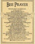 Bee Prayer Poster