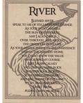 River Prayer Poster