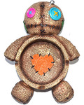 7" Voodoo Doll ashtray