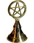 4" Pentagram brass bell