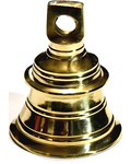 2 1/4" brass Temple bell