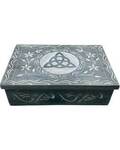4" x 6" Triquetra soapstone box