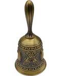 4 1/2" bronze alloy hand bell