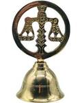 4 1/4" Scale brass bell