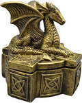 5" Celtic Dragon box