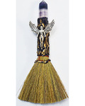 7 1/2" Angel W Crystal broom