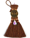 6" Triple Moon & Pentagram broom