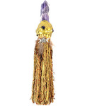 10" Triple Moon Crystal broom
