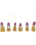 (set of 6) 6" broom