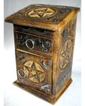 Pentagram Herb Cupboard 8 3/4"