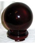 80mm Red Crystal Ball