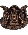 2 1/4" Mother Maiden Crone card holder