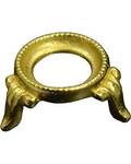 Gold Flower Crystal Ball Stand