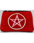 (set of 2) 4" x 6" Pentagram coin purse