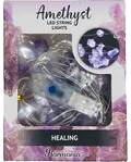 6.5 ft LED light string Healing (amethyst)