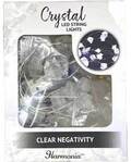 6.5 ft LED light string Clear Negativity (crystal)