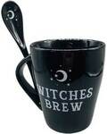 4" Witches Brew mug & Spoon set