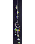13" Silver Crescent sun catcher