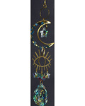 16" Evil Eye Crescent sun catcher