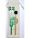 8 1/2" Heart (green) tuning fork