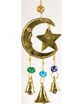3 Bell Star And Moon Wind Chime