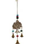 9" Tree of Life brass chime