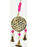 10" Flower of Life wind chime