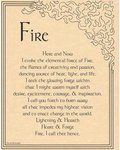 Fire Evocation Poster